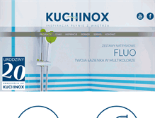 Tablet Screenshot of kuchinox.pl